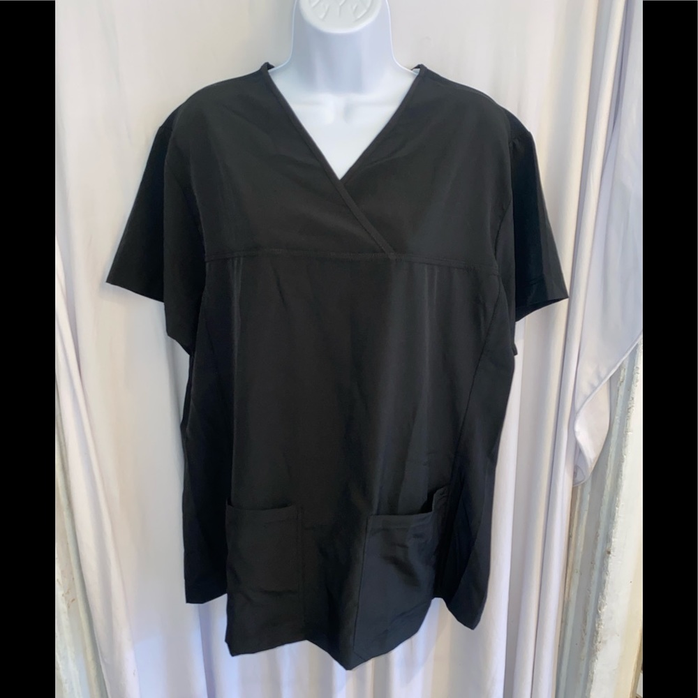 REVOLT Women's Black Scrub Nurse Uniform Size XL